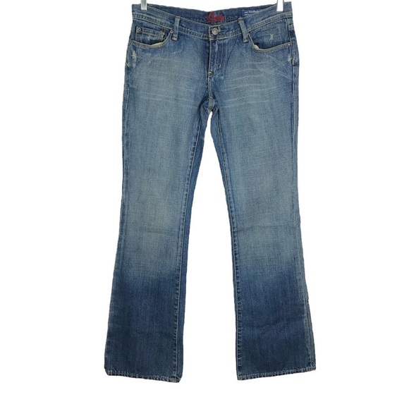 Blue Cult #187 Weekender Flare MidRise Comfort Flare SIZE 28 - Picture 4 of 16